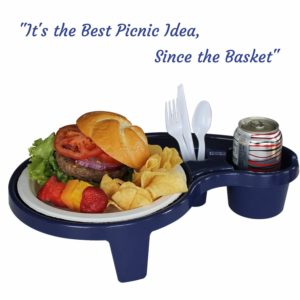 Beer & Booze Accessories - Party Pal almost hands free drink and food holder