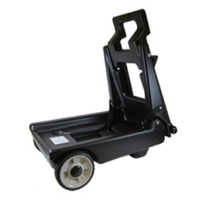 Generator cart for easy tailgate party handling
