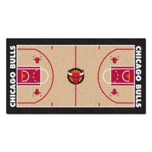 NBA Chicago Bulls mat for floor or table