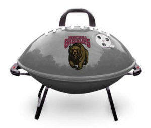 NCAA Accessories - Montana Grizzlies Portable Football BBQ